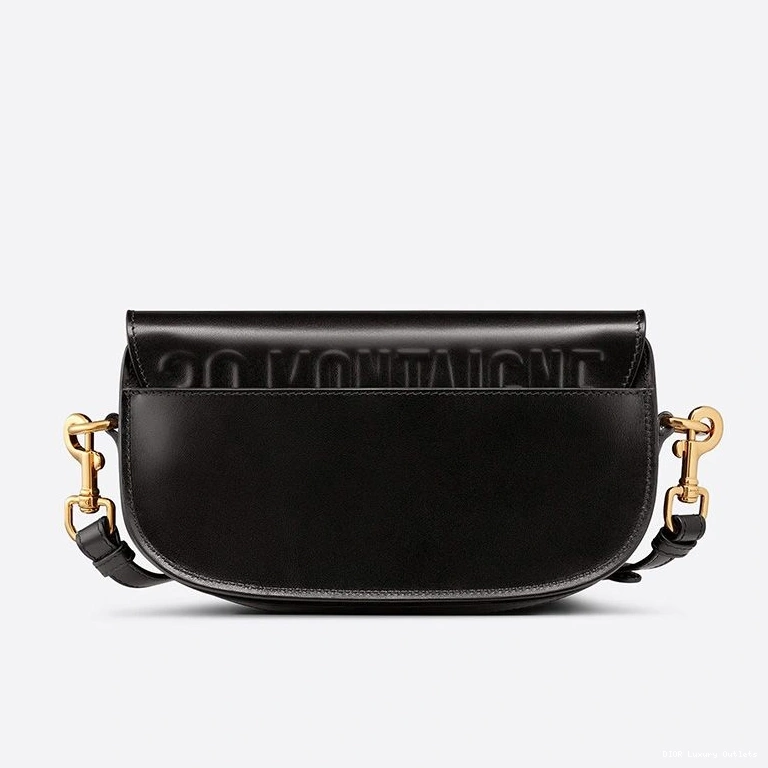 Cheap Box East-West Dior Black Bag Calfskin Bobby 0803 Luxury